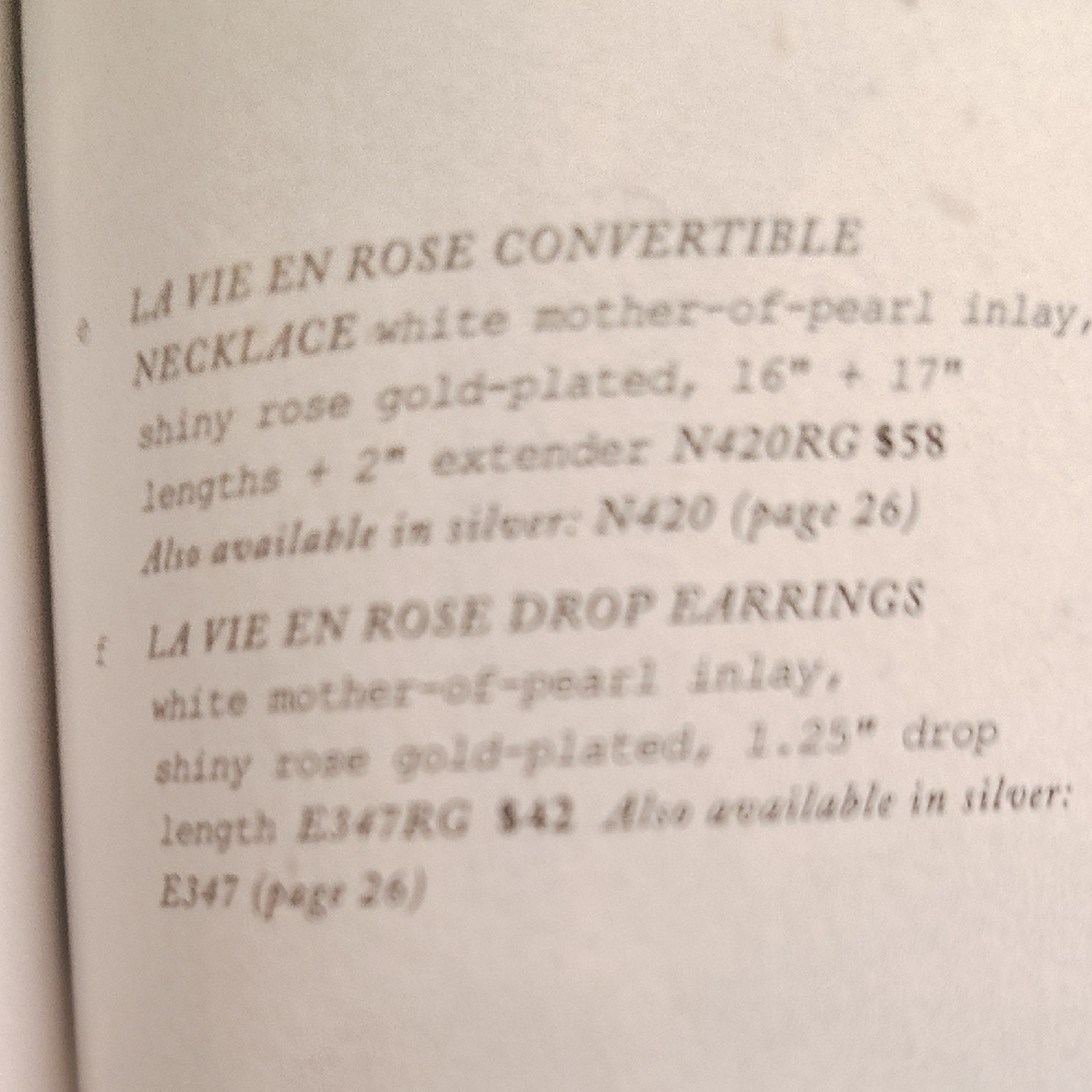 Chloe + Isabel La Vie En Rose Drop Earrings - Picture 3 of 3